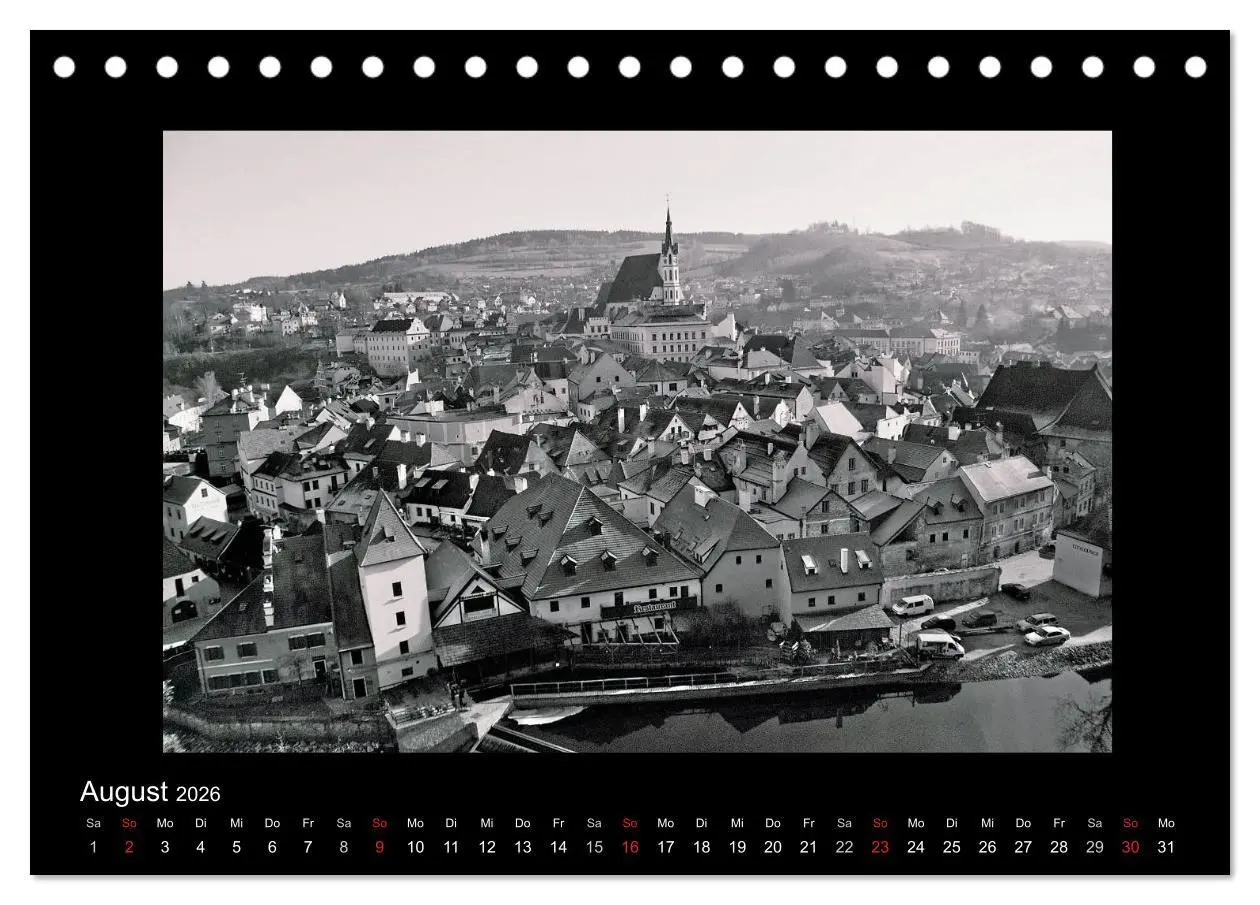 Bild: 9783516220650 | Schönheit an der Moldau - Cesky Krumlov (Tischkalender 2026 DIN A5...