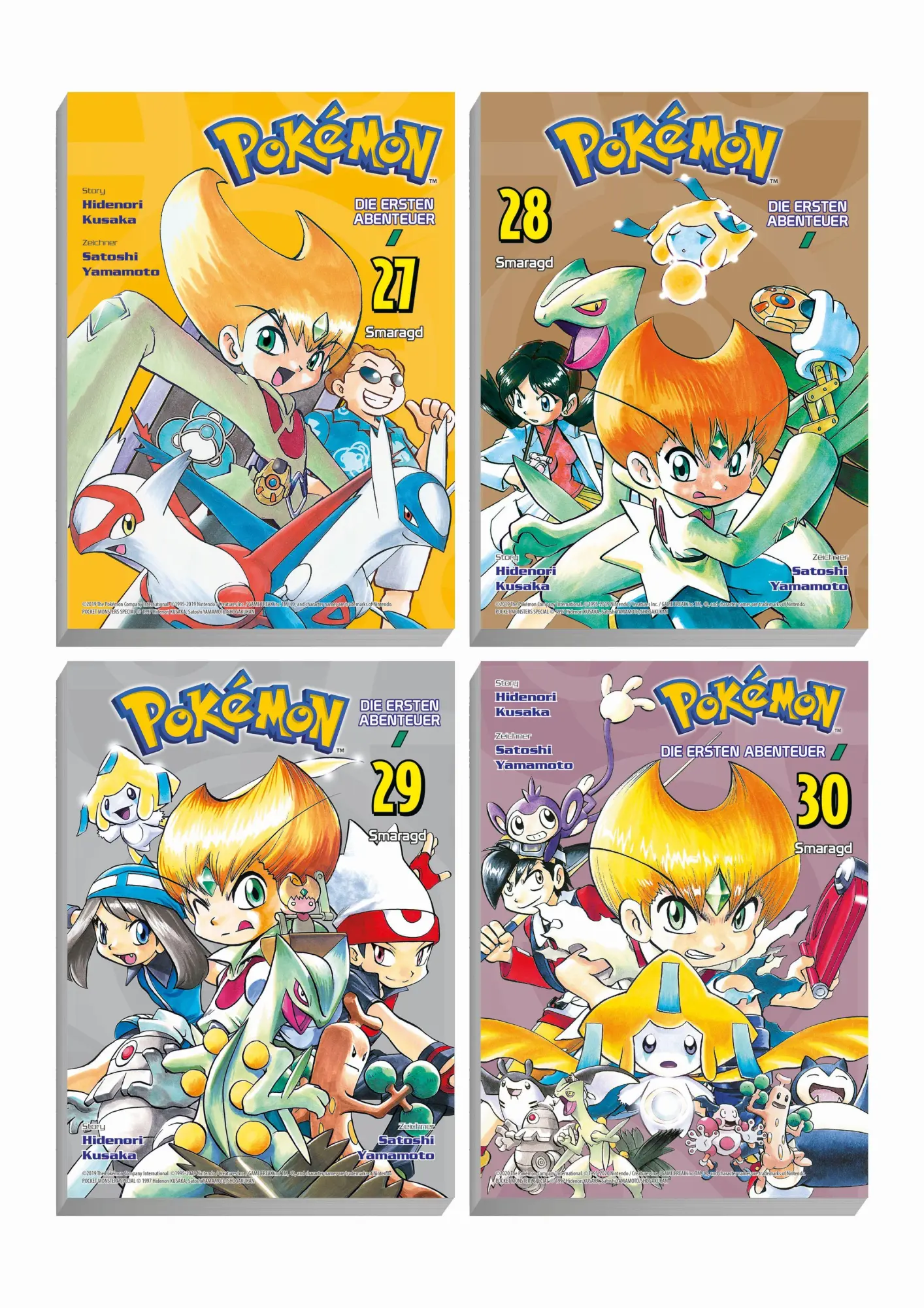 Cover: 9783741640650 | Pokémon - Manga Pack 08 | Hidenori Kusaka (u. a.) | Taschenbuch | 2024