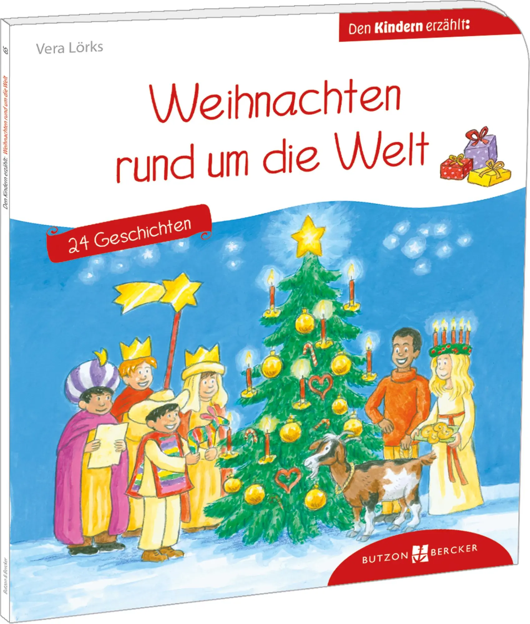 Cover: 9783766630650 | Weihnachten rund um die Welt. 24 Geschichten den Kindern erzählt