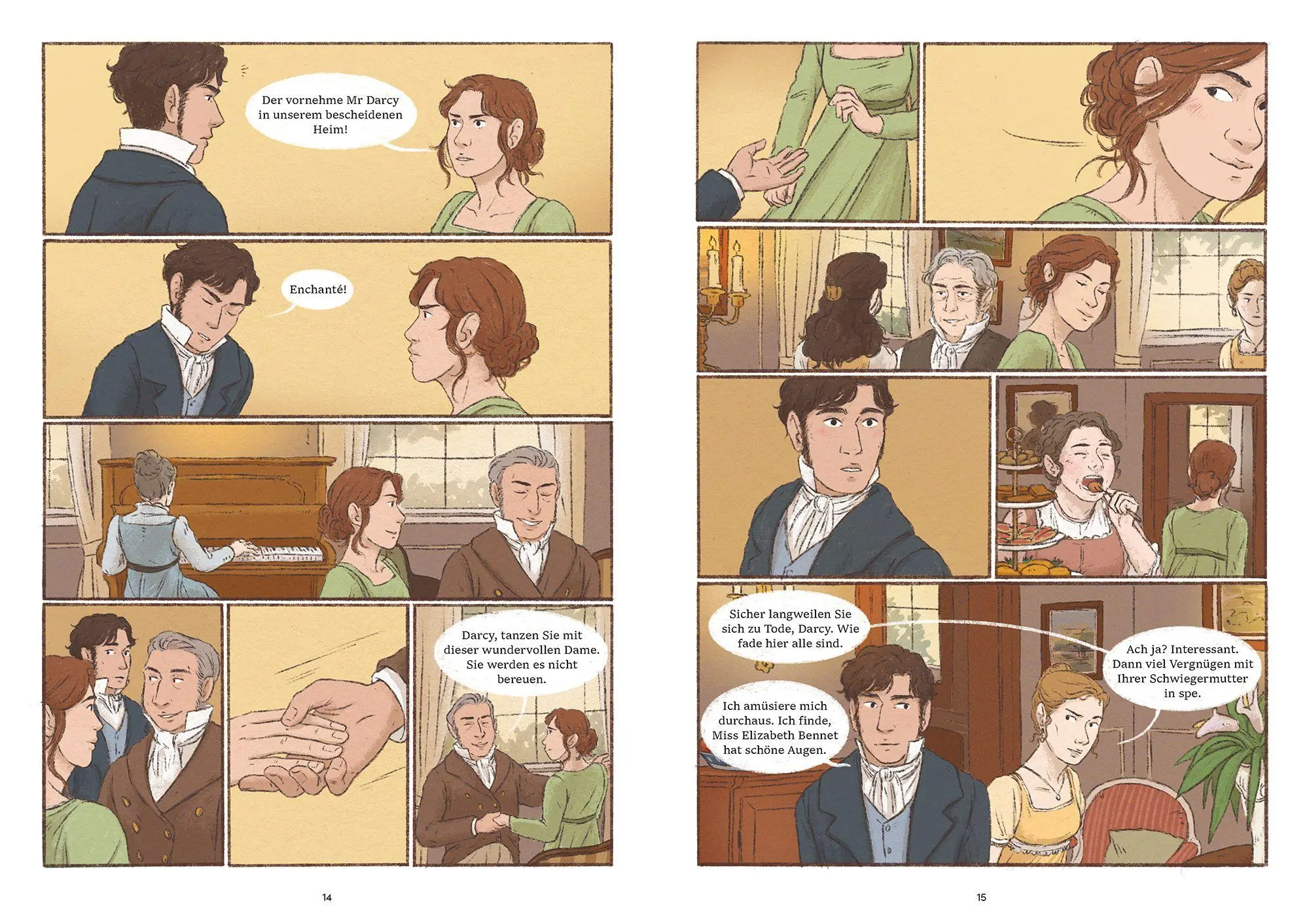 Bild: 9783989620650 | Stolz und Vorurteil - die Graphic Novel nach Jane Austen | Anna Opel