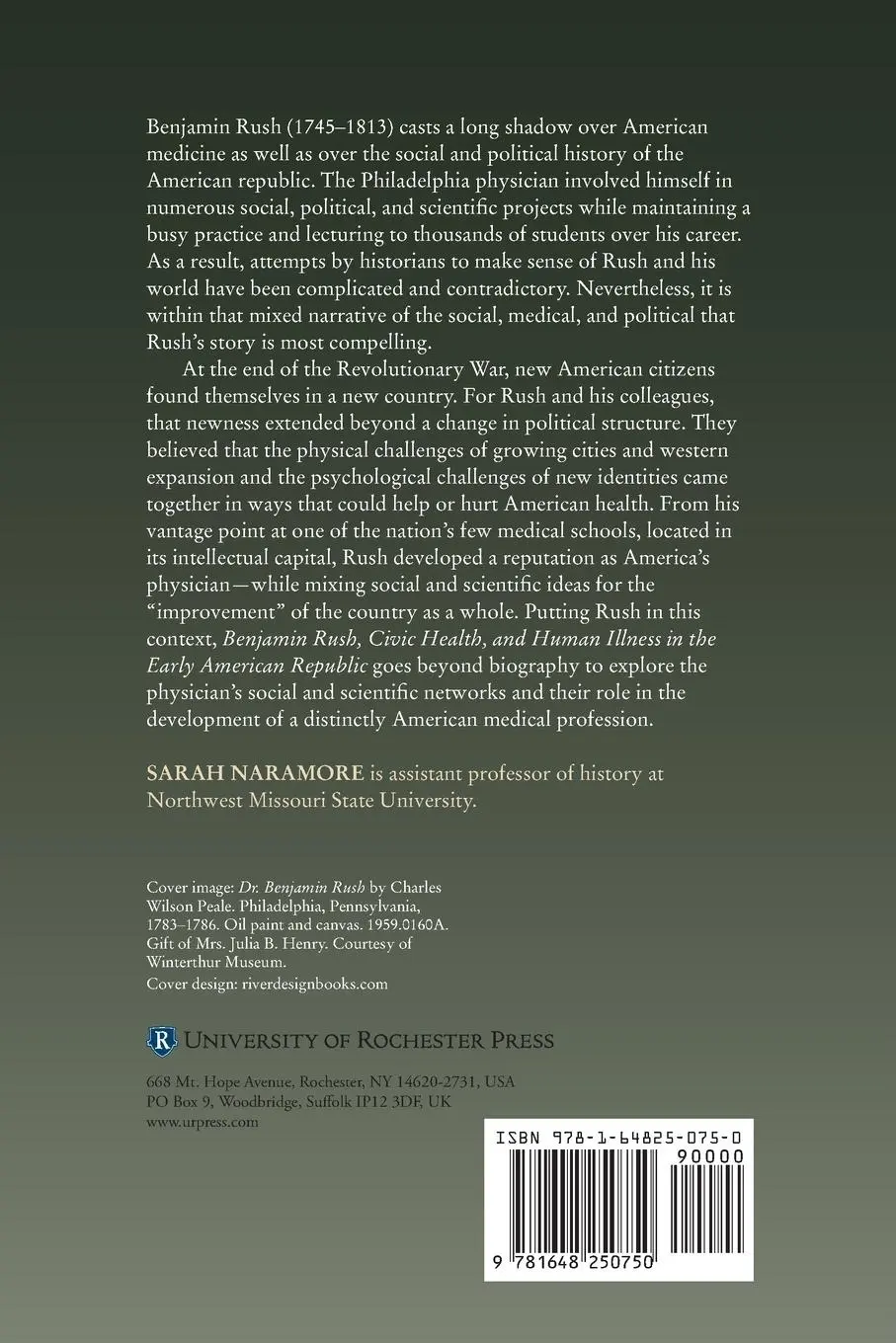 Rückseite: 9781648250750 | Benjamin Rush, Civic Health, and Human Illness in the Early...