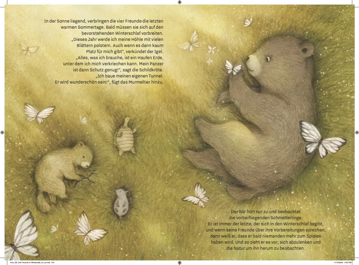 Bild: 9783039340750 | Die Freunde im Winterwald | Giogio Volpe | Buch | 32 S. | Deutsch
