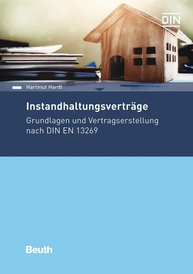 Cover: 9783410280750 | Instandhaltungsverträge | Hartmut Hardt | Taschenbuch | Beuth Praxis