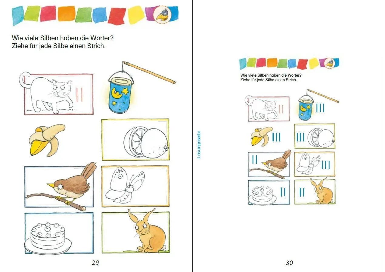 Bild: 9783411720750 | Mein Ferienblock mit Rabe Linus - Fit für die 2. Klasse | Raab | Buch