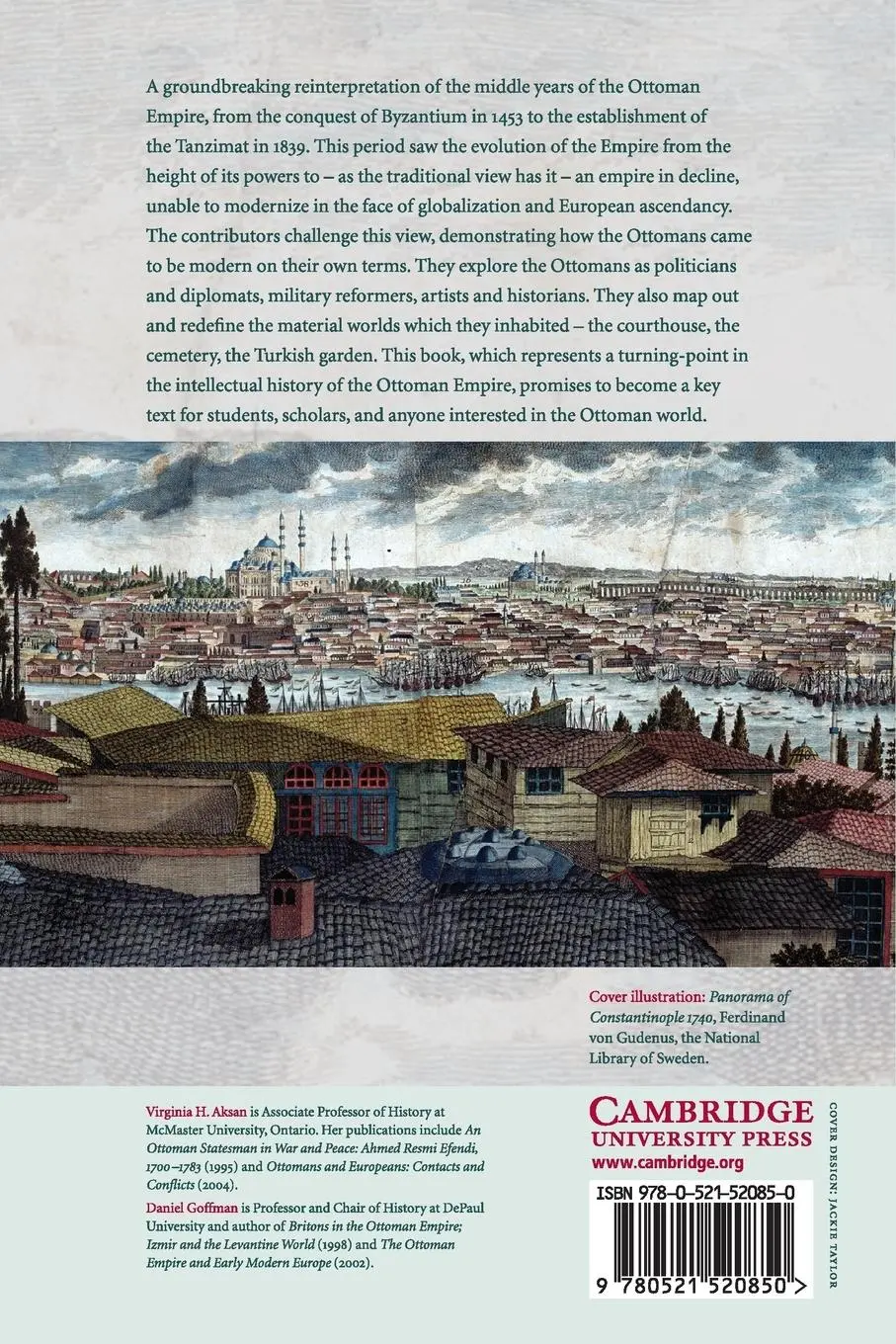 Rückseite: 9780521520850 | The Early Modern Ottomans | Virginia H. Aksan (u. a.) | Taschenbuch