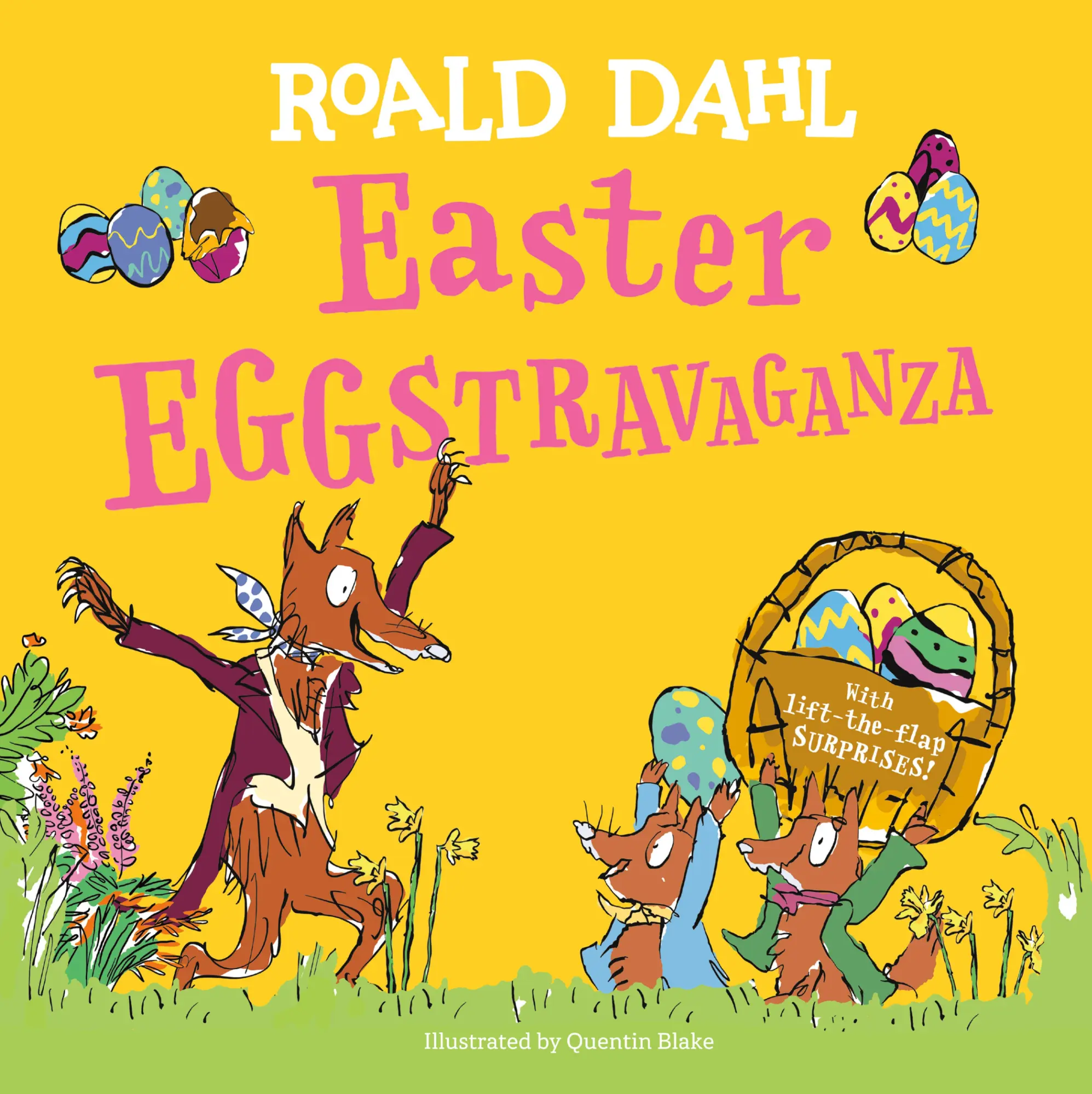 Cover: 9780593660850 | Easter Eggstravaganza | With Lift-The-Flap Surprises! | Roald Dahl