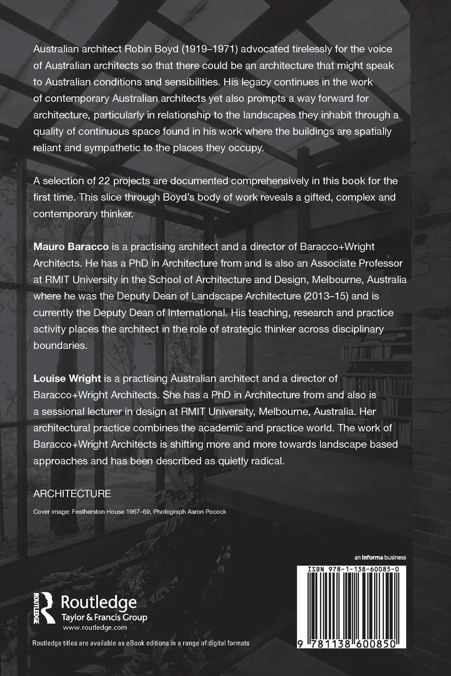 Rückseite: 9781138600850 | Robin Boyd | Spatial Continuity | Mauro Baracco (u. a.) | Taschenbuch