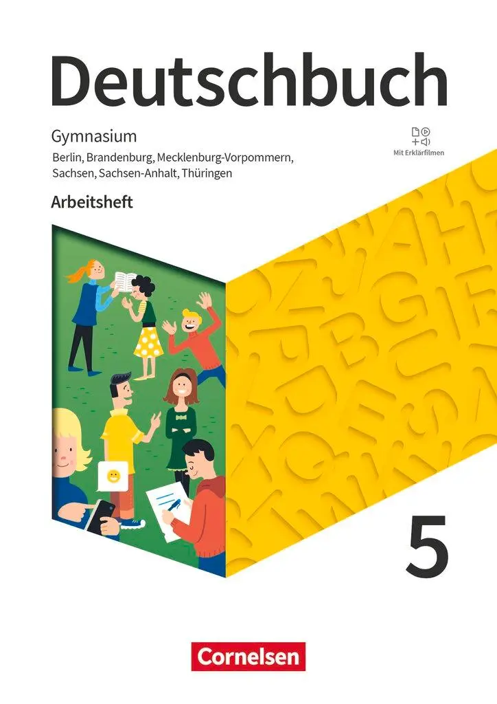 Cover: 9783062000850 | Deutschbuch Gymnasium 5. Schuljahr - Berlin, Brandenburg,...