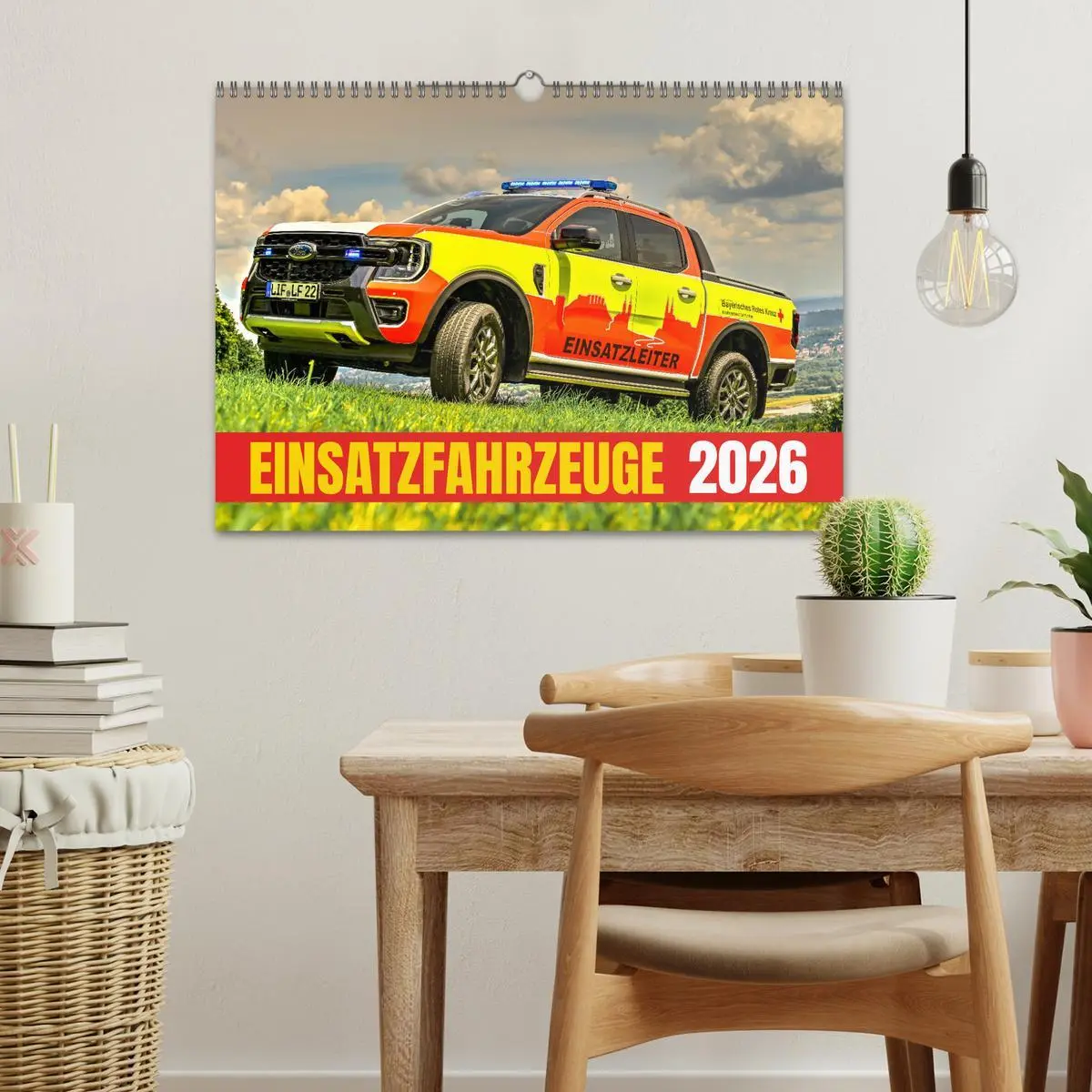 Bild: 9783457800850 | Einsatzfahrzeuge 112 (Wandkalender 2026 DIN A3 quer), CALVENDO...