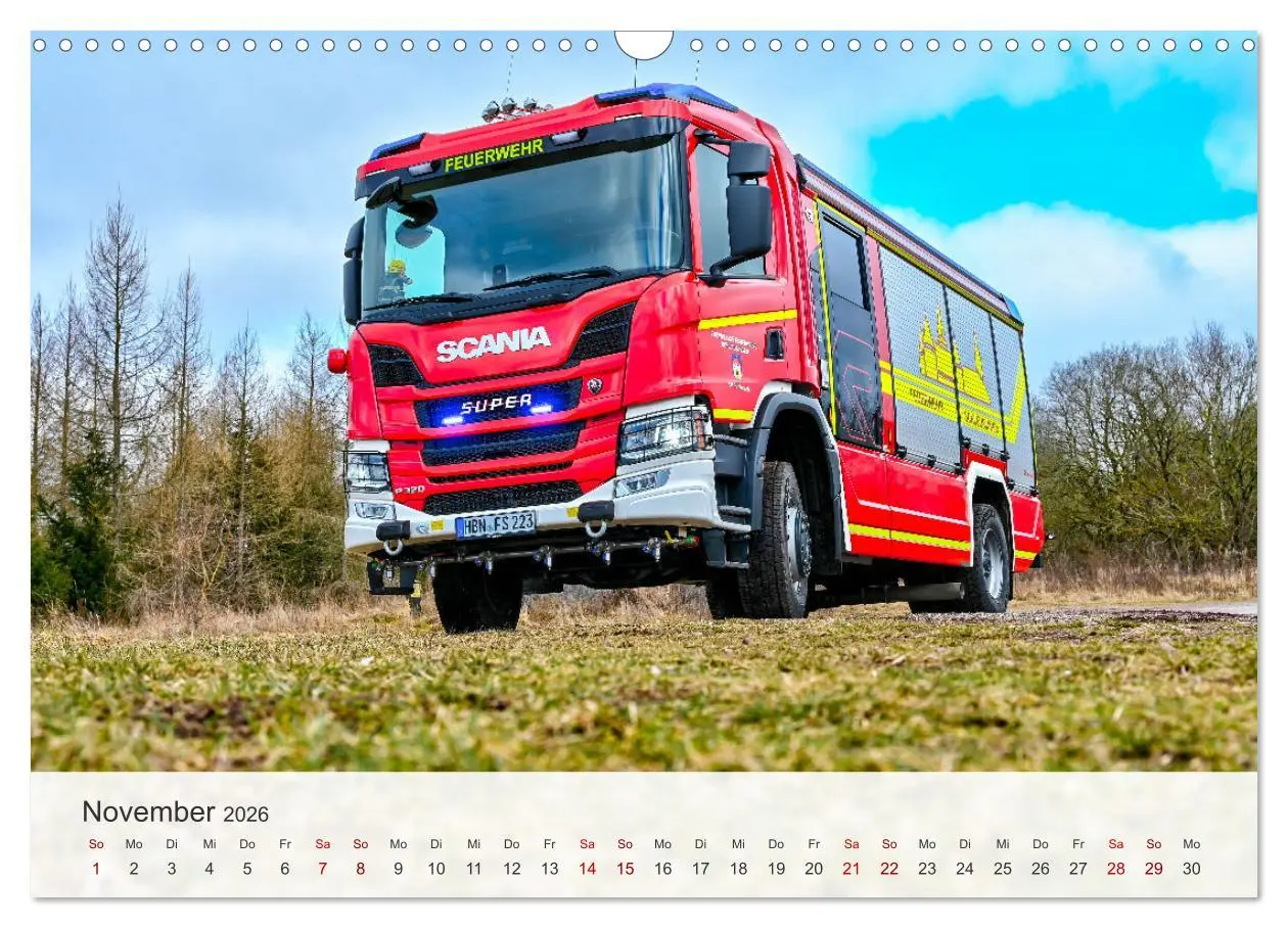 Bild: 9783457800850 | Einsatzfahrzeuge 112 (Wandkalender 2026 DIN A3 quer), CALVENDO...