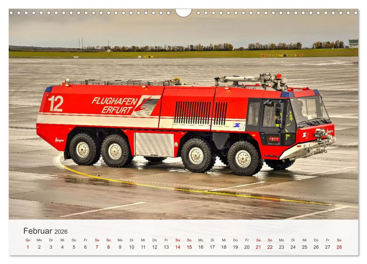 Bild: 9783457800850 | Einsatzfahrzeuge 112 (Wandkalender 2026 DIN A3 quer), CALVENDO...
