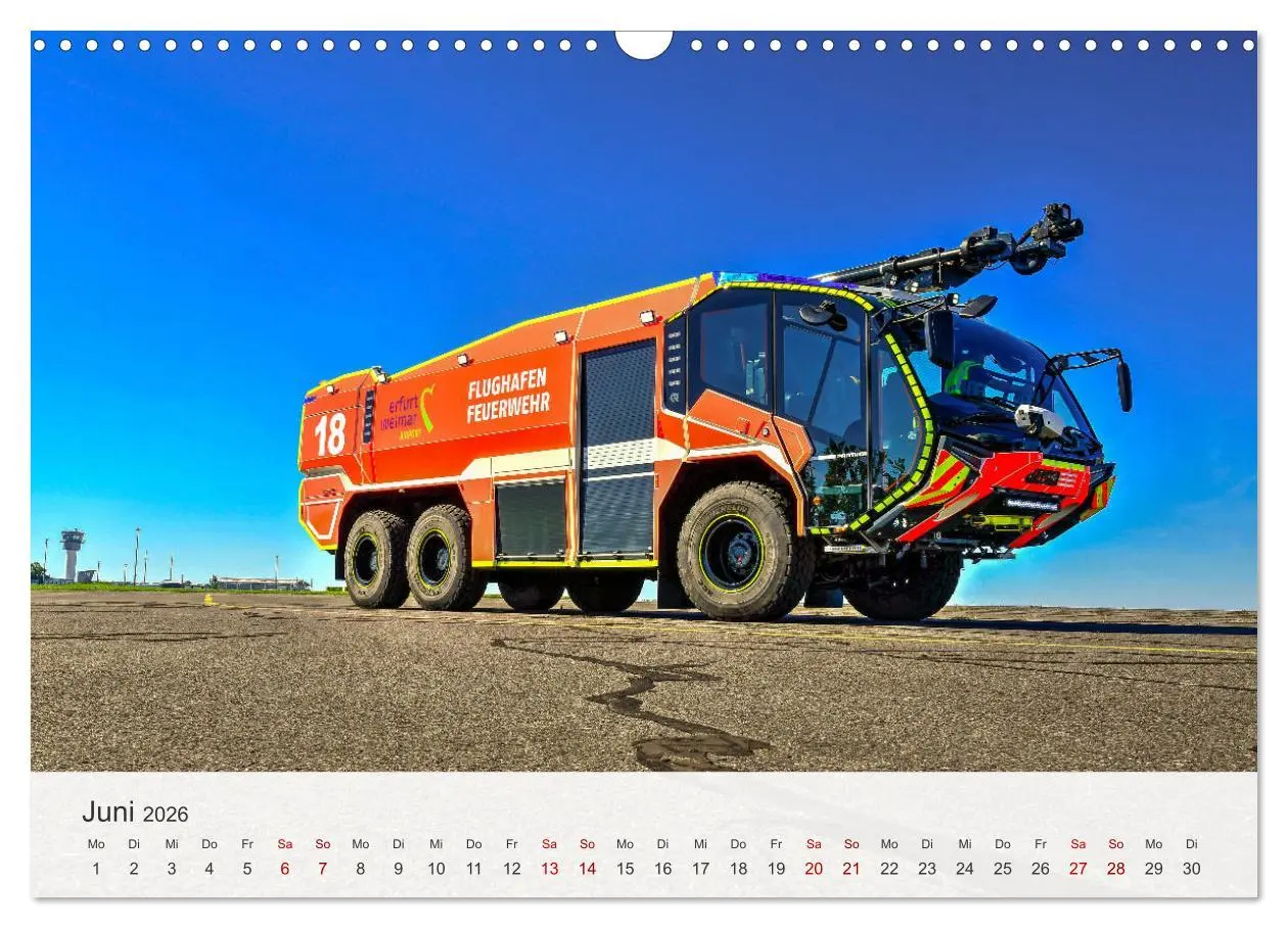 Bild: 9783457800850 | Einsatzfahrzeuge 112 (Wandkalender 2026 DIN A3 quer), CALVENDO...
