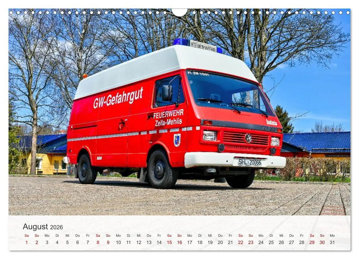 Bild: 9783457800850 | Einsatzfahrzeuge 112 (Wandkalender 2026 DIN A3 quer), CALVENDO...