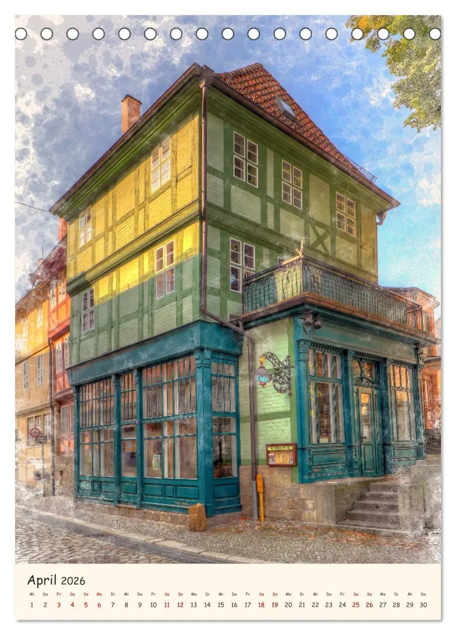 Bild: 9783516370850 | Quedlinburg - unsere Stadt (Tischkalender 2026 DIN A5 hoch),...