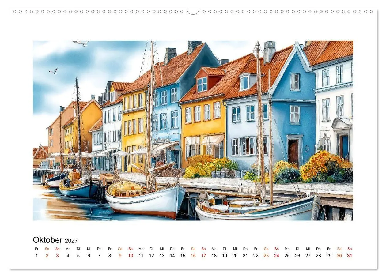 Bild: 9783516820850 | Dänemark - Wind, Meer und stille Orte (Wandkalender 2027 DIN A2...
