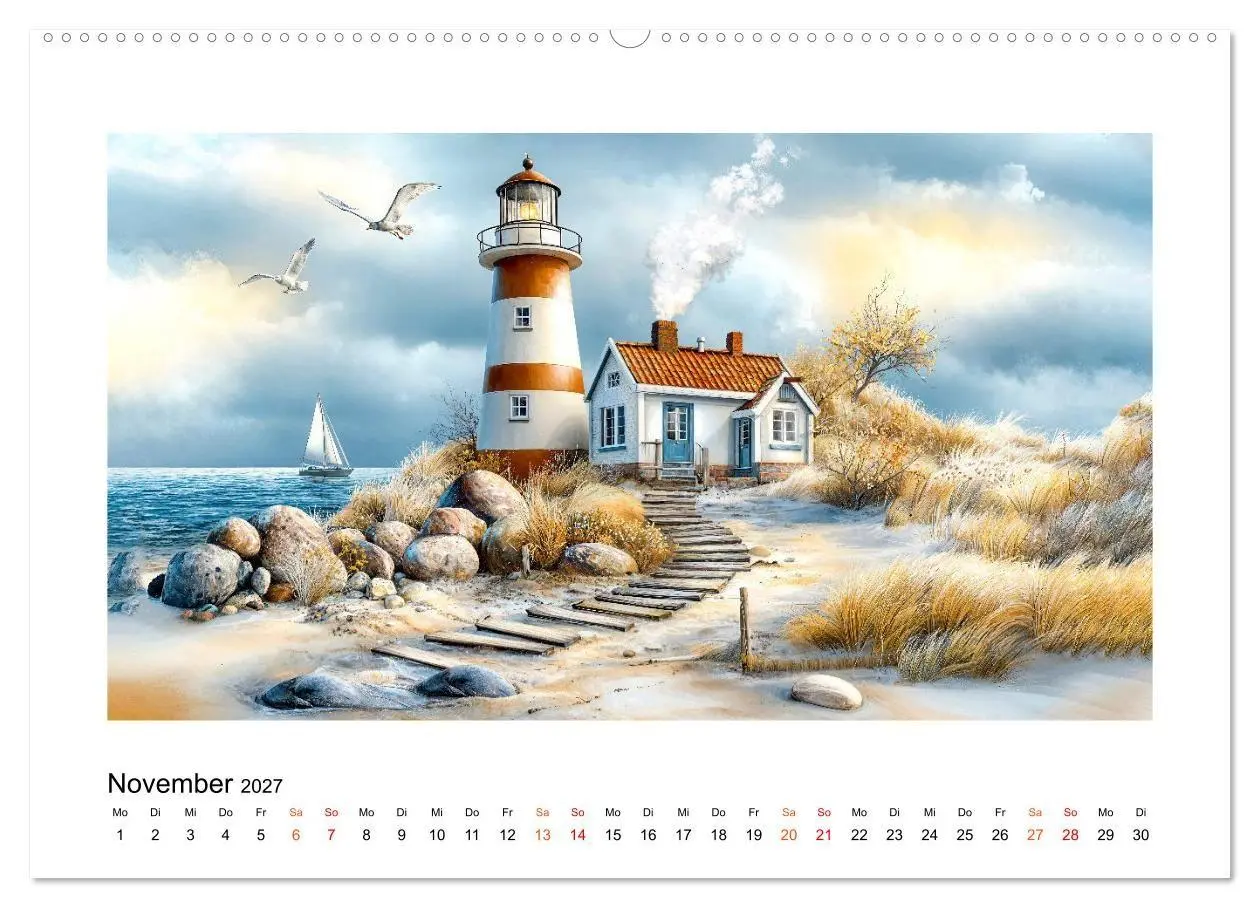 Bild: 9783516820850 | Dänemark - Wind, Meer und stille Orte (Wandkalender 2027 DIN A2...