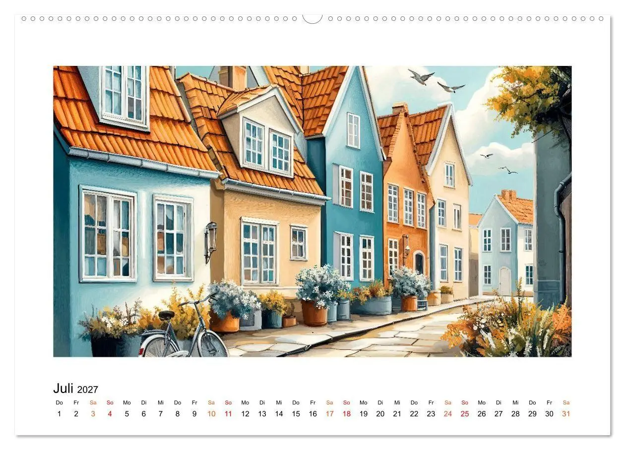 Bild: 9783516820850 | Dänemark - Wind, Meer und stille Orte (Wandkalender 2027 DIN A2...