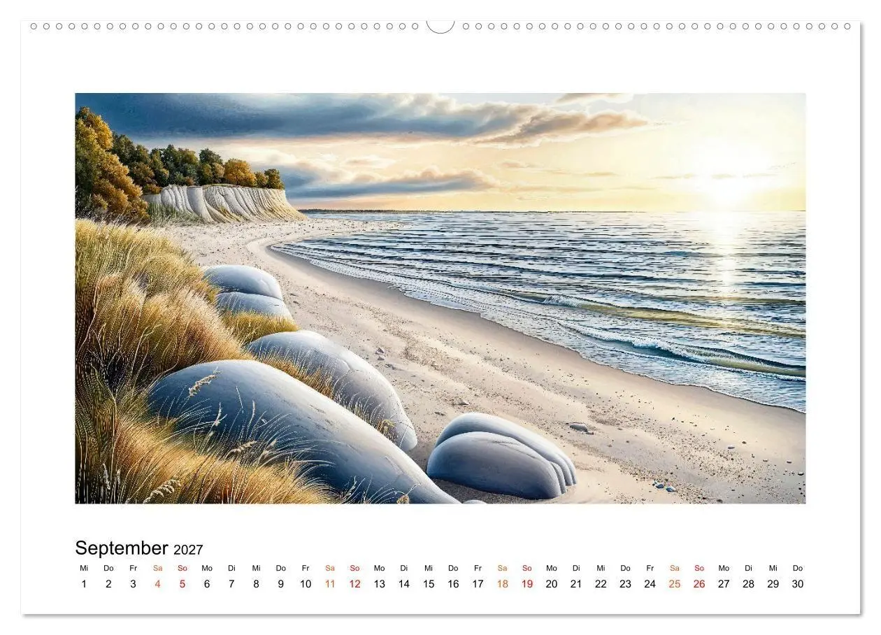 Bild: 9783516820850 | Dänemark - Wind, Meer und stille Orte (Wandkalender 2027 DIN A2...