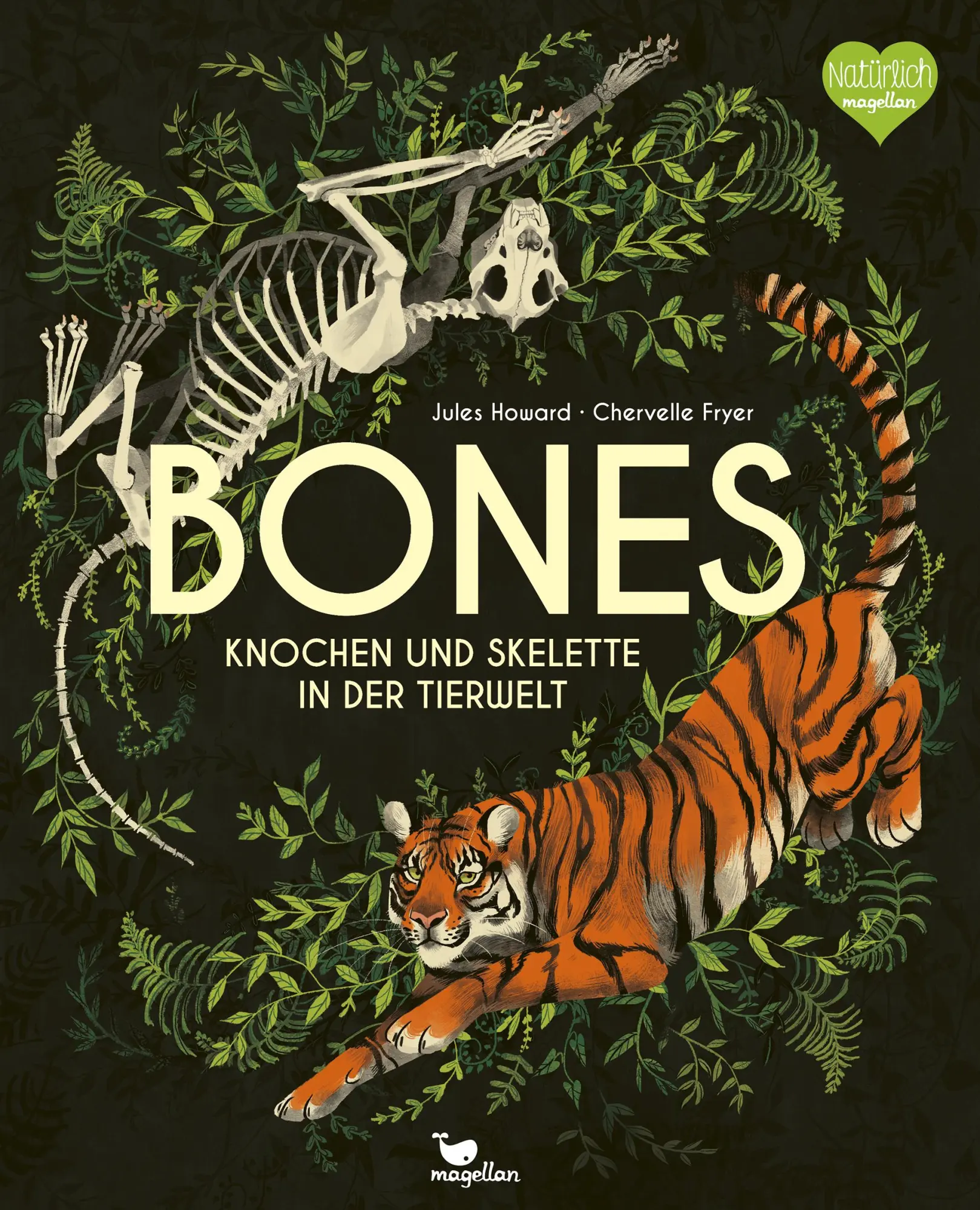 Cover: 9783734860850 | Bones - Knochen und Skelette in der Tierwelt | Jules Howard | Buch