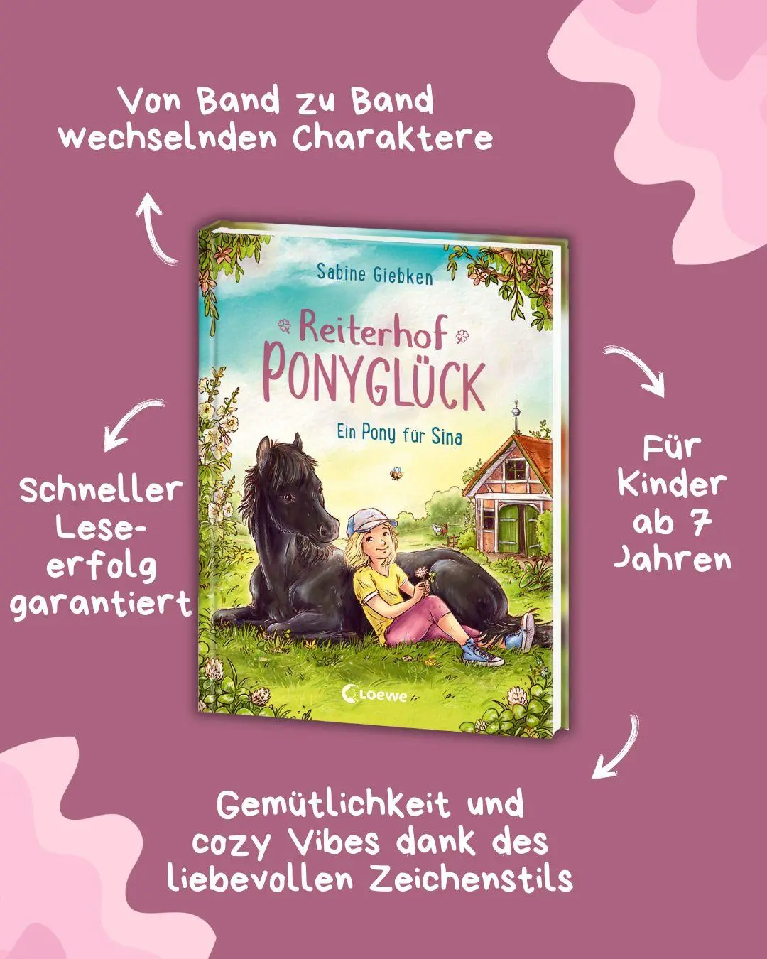 Bild: 9783743220850 | Reiterhof Ponyglück (Band 1) - Ein Pony für Sina | Sabine Giebken
