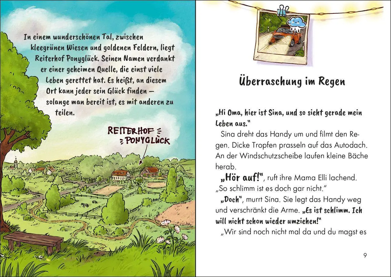 Bild: 9783743220850 | Reiterhof Ponyglück (Band 1) - Ein Pony für Sina | Sabine Giebken