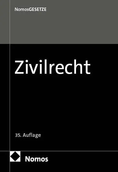 Cover: 9783756020850 | Zivilrecht | Textsammlung | Taschenbuch | NomosGesetze | 2427 S.