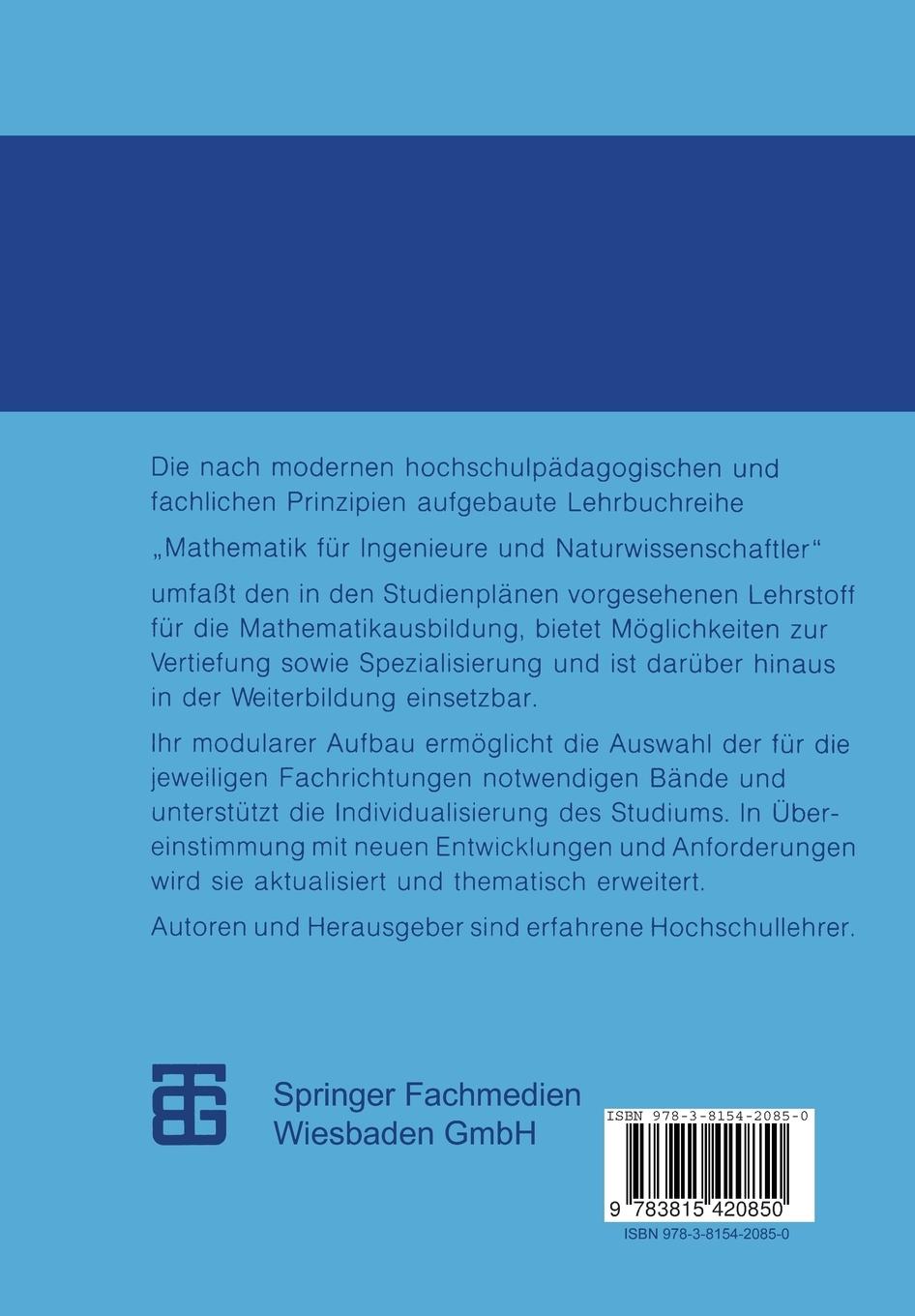Rückseite: 9783815420850 | Starthilfe Mathematik | Siegfried Scholz (u. a.) | Taschenbuch | 1995
