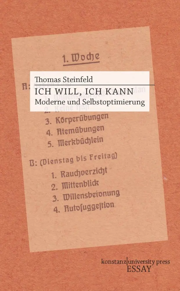 Cover: 9783835390850 | Ich will, ich kann | Thomas Steinfeld | Buch | 110 S. | Deutsch | 2016