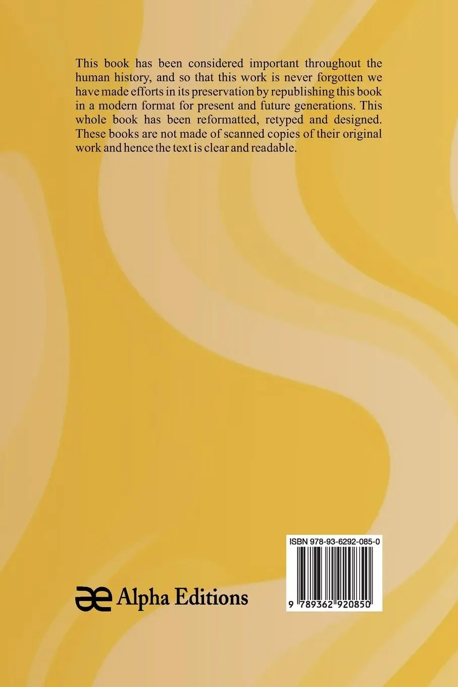 Rückseite: 9789362920850 | The Yellow Flag | A Novel. Volume 3 | Edmund Yates | Taschenbuch
