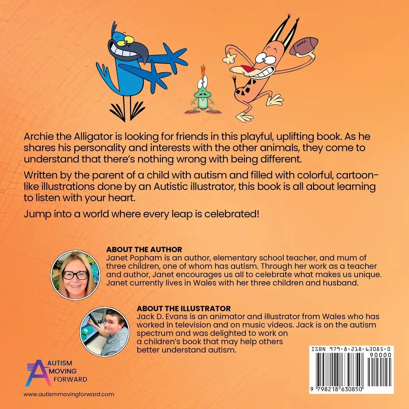 Rückseite: 9798218630850 | The Alligator Who Liked To Jump! | Janet Popham | Taschenbuch | 2025