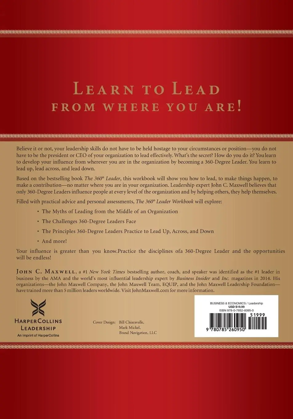 Rückseite: 9780785260950 | The 360 Degree Leader Workbook | John C. Maxwell | Taschenbuch | 2006