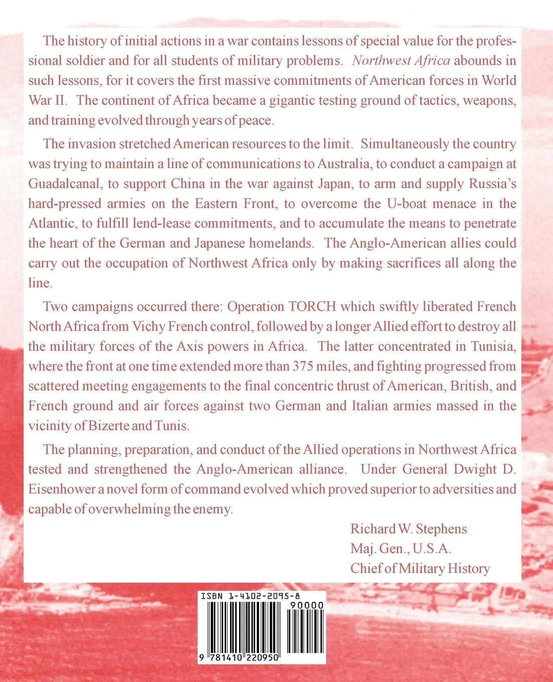 Rückseite: 9781410220950 | Northwest Africa | Seizing the Initiative in the West | George F. Howe