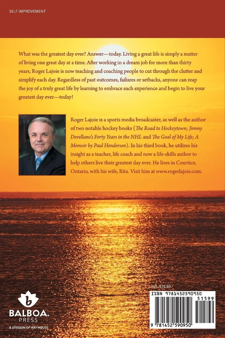 Rückseite: 9781452590950 | Greatest. Day. Ever. | How to Make Every Day Your Greatest | Lajoie