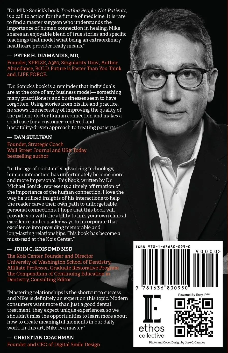 Rückseite: 9781636800950 | Treating People Not Patients | DMD Michael Sonick | Taschenbuch | 2023