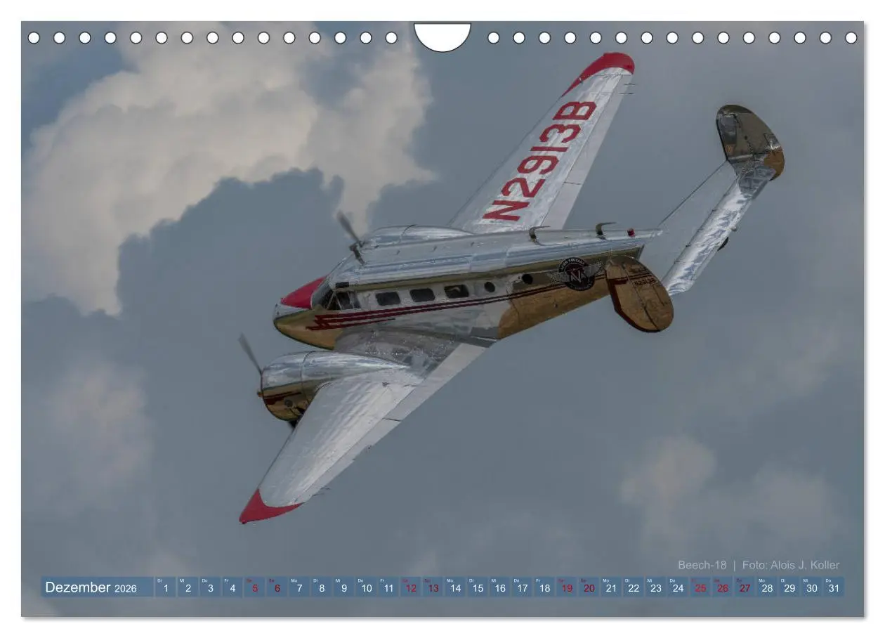 Bild: 9783457890950 | Historische Propellerflugzeuge 2026 (Wandkalender 2026 DIN A4...