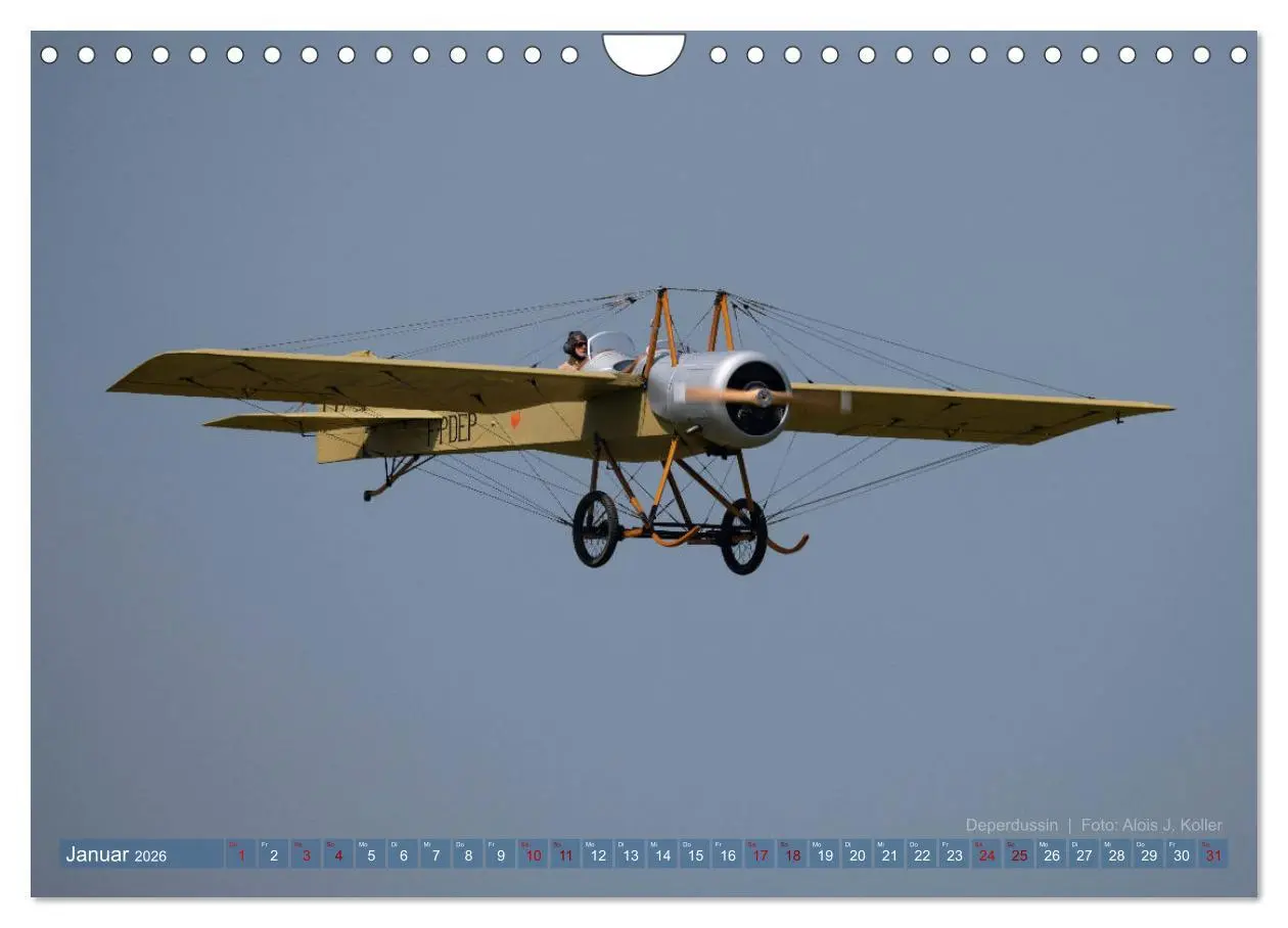 Bild: 9783457890950 | Historische Propellerflugzeuge 2026 (Wandkalender 2026 DIN A4...