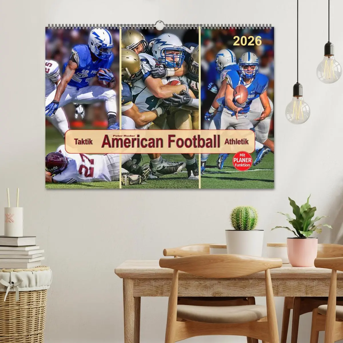 Bild: 9783457960950 | American Football - Taktik und Athletik (Wandkalender 2026 DIN A2...