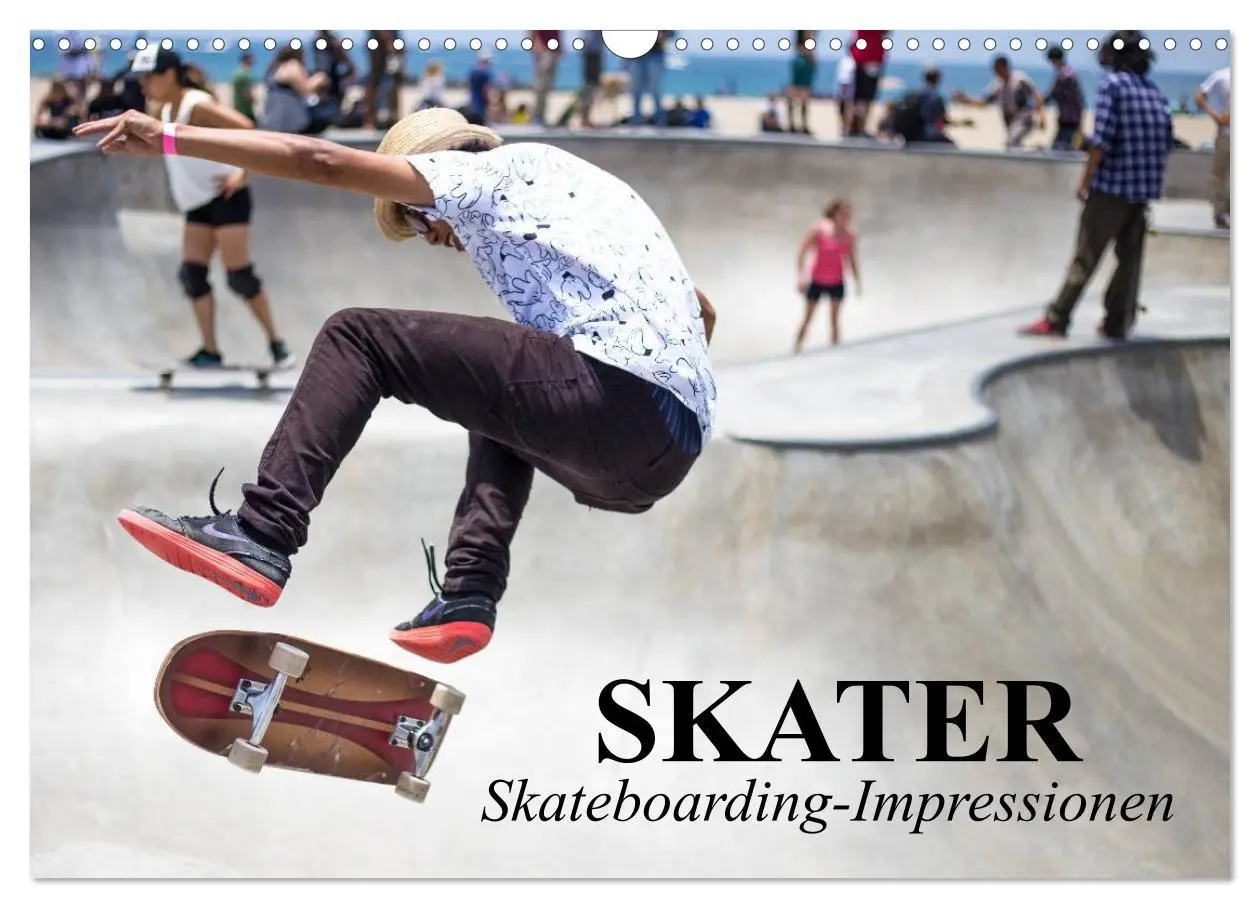 Cover: 9783516050950 | Skater. Skateboarding-Impressionen (Wandkalender 2026 DIN A3 quer),...