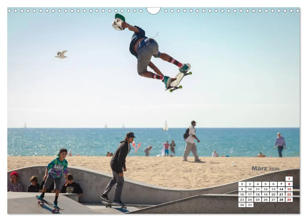 Bild: 9783516050950 | Skater. Skateboarding-Impressionen (Wandkalender 2026 DIN A3 quer),...