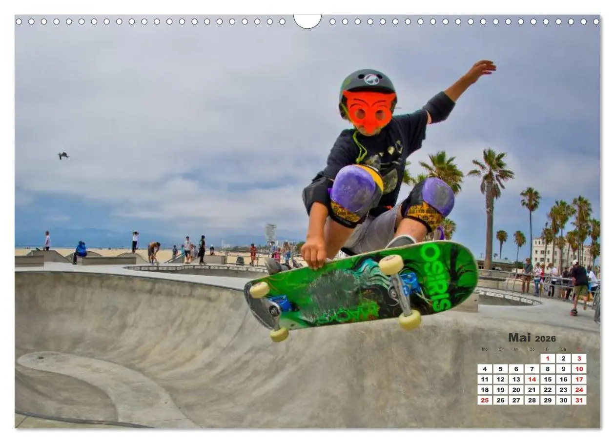 Bild: 9783516050950 | Skater. Skateboarding-Impressionen (Wandkalender 2026 DIN A3 quer),...