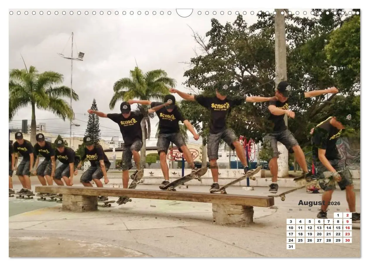 Bild: 9783516050950 | Skater. Skateboarding-Impressionen (Wandkalender 2026 DIN A3 quer),...