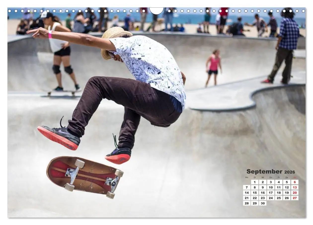 Bild: 9783516050950 | Skater. Skateboarding-Impressionen (Wandkalender 2026 DIN A3 quer),...