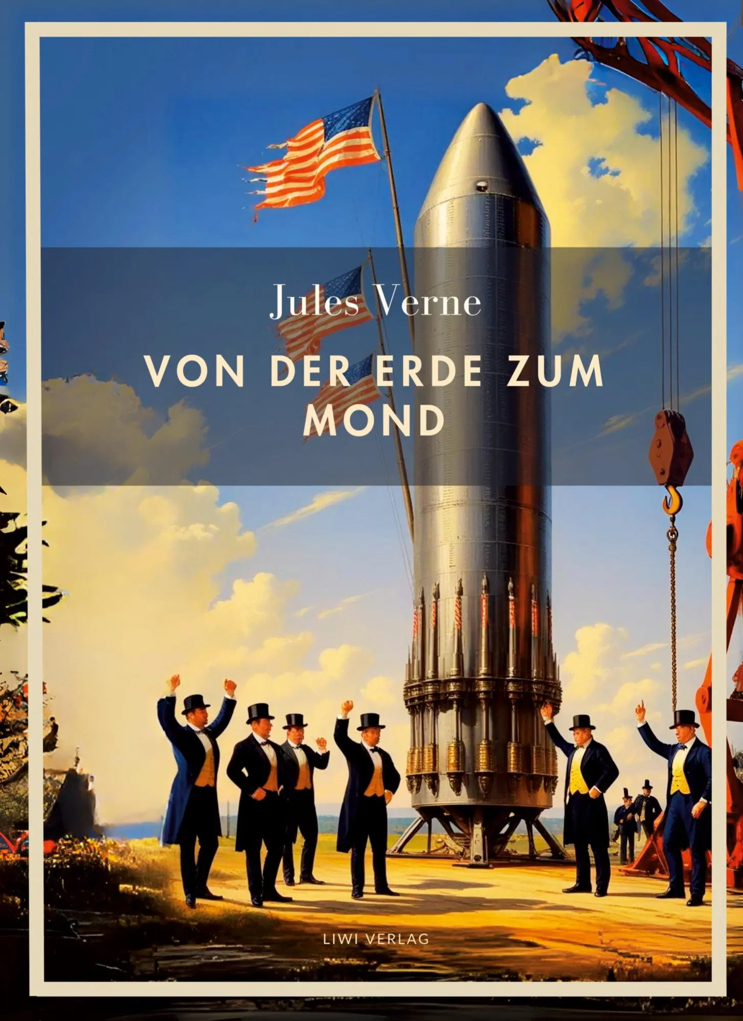 Cover: 9783753800950 | Jules Verne: Von der Erde zum Mond. Vollständige Neuausgabe | Verne