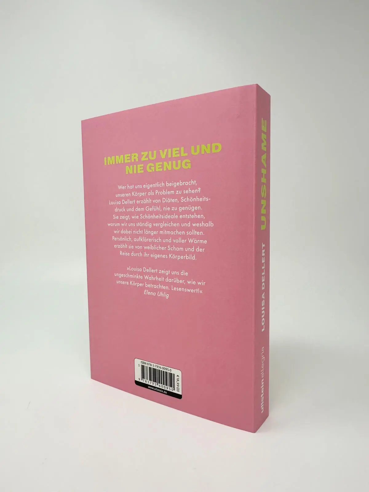 Bild: 9783793400950 | Unshame | Louisa Dellert | Taschenbuch | 304 S. | Deutsch | 2026