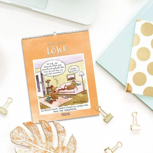 Bild: 9783819300950 | Löwe 2027 | Verlag Korsch | Kalender | Spiralbindung | 13 S. | Deutsch