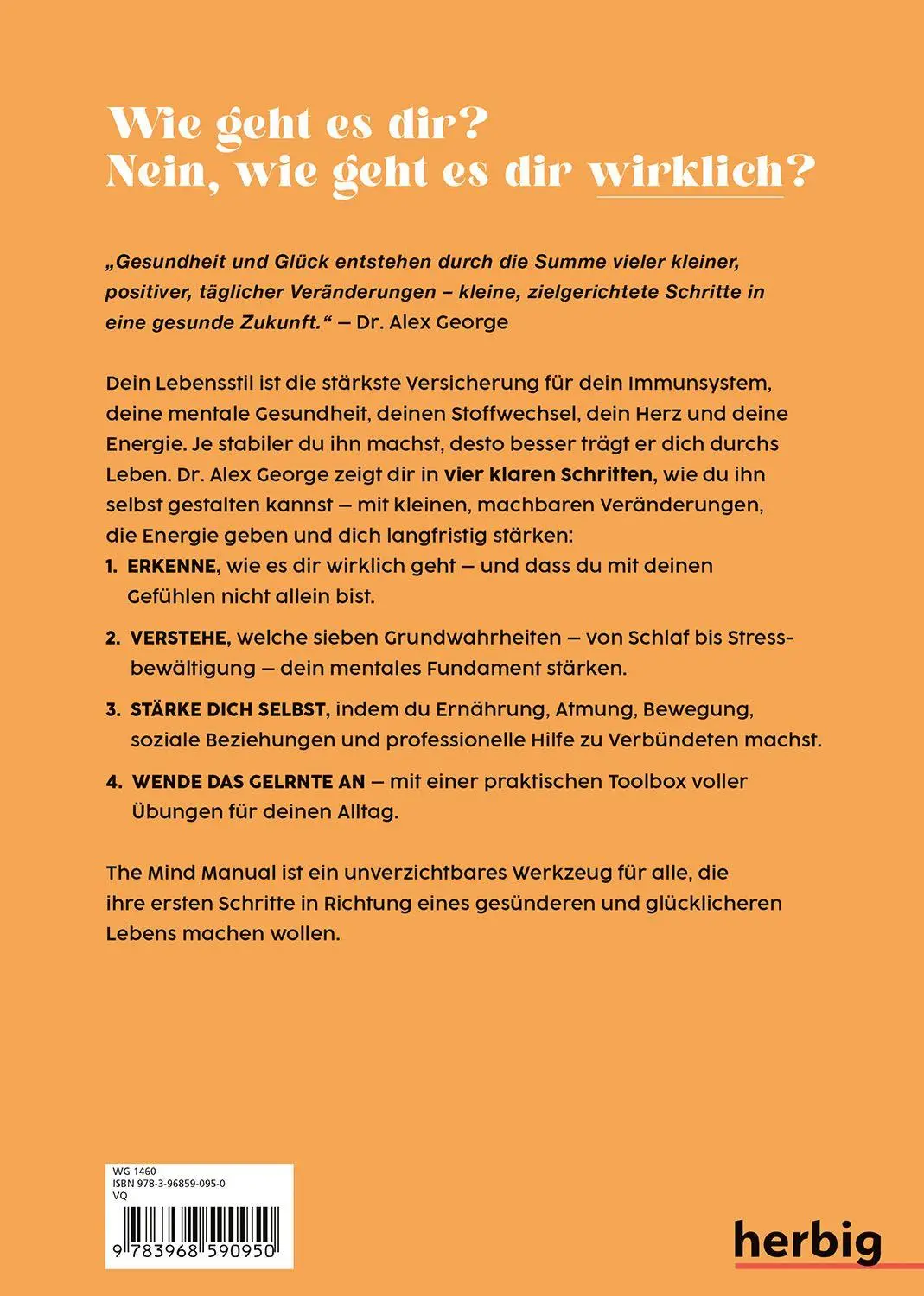 Bild: 9783968590950 | The Mind Manual | Alex George | Taschenbuch | 240 S. | Deutsch | 2026