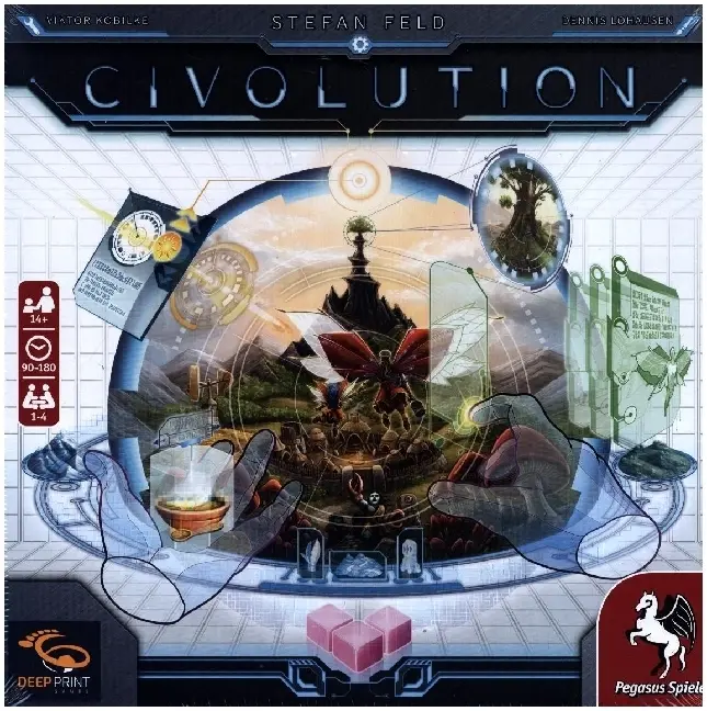 Cover: 4250231741050 | Civolution (Deep Print Games) (English Edition) | Stefan Feld | Spiel