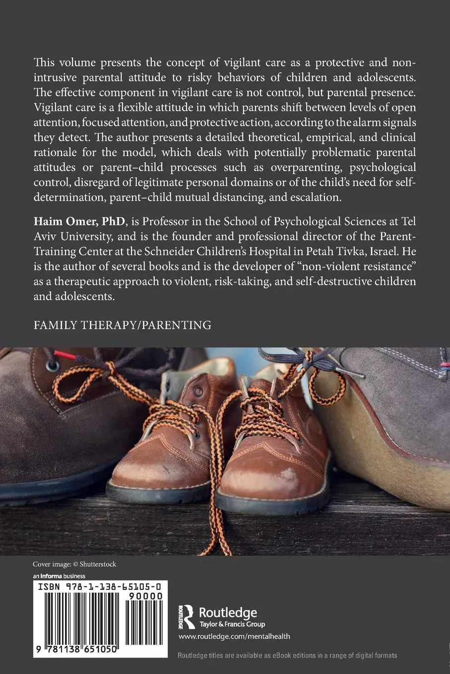 Rückseite: 9781138651050 | Parental Vigilant Care | A Guide for Clinicians and Caretakers | Omer