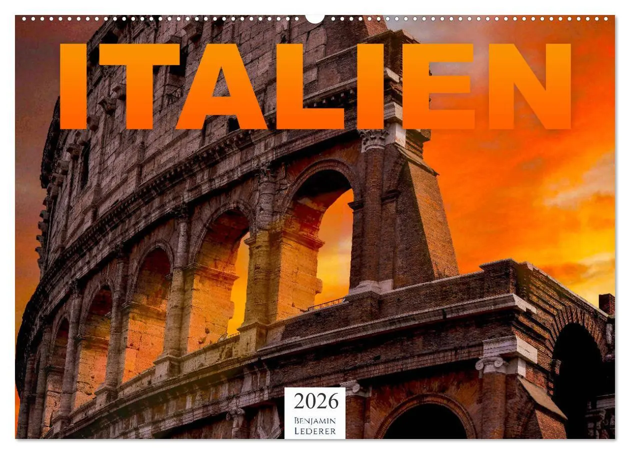 Cover: 9783457781050 | Italien - Südeuropa (Wandkalender 2026 DIN A2 quer), CALVENDO...
