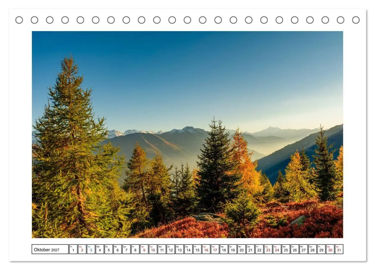 Bild: 9783569581050 | Alpenartig (Tischkalender 2027 DIN A5 quer), CALVENDO Monatskalender